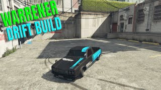 Warrener HKR Drift Build in GTA Best beginner drift car [upl. by Rives638]