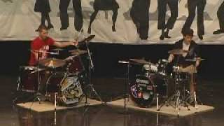 Drum Battle Coppell High School Talent Show [upl. by Enyal]