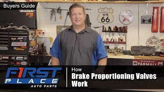 How A Brake Proportioning Valves work [upl. by Nawek984]