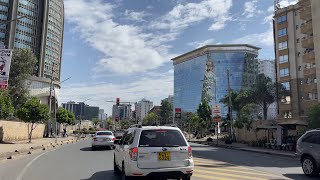 Nairobi city ride from Westlands to Yaya Center [upl. by Elay]