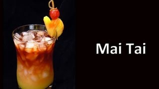 Mai Tai Cocktail Drink Recipe HD [upl. by Nosrettap761]