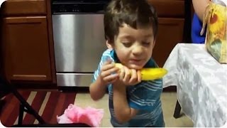 April Fools Prank Backfired  Little Kid LOVES Banana [upl. by Coralyn]