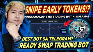 BEST TRADING BOT SA TELEGRAM  Solana Bot na Makaka SNIPE NG EARLY TOKENS GOODS BA [upl. by Dylane]