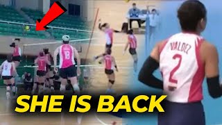 LUPIT ng Comeback ni Alyssa Valdez Lakas pa rin pumalo Creamline vs KingWhale Taipei Highlights [upl. by Eiuqnom]