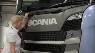 Scania Next Generation  Daily Checks [upl. by Anomis]