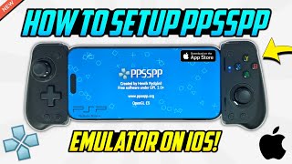 PPSSPP Emulator iOS  SetupBest SettingsGameplay  PSP On iPhone [upl. by Stanfield]