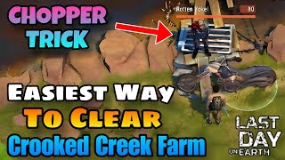 Cheapest Way To Clear Crooked Creek Farm For Beginners By Chopper Trick  Last Day On The Earth [upl. by Adnyc]