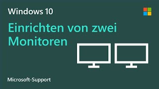 So richtest du mehrere Monitore unter Windows 10 ein  Microsoft [upl. by Phillada]