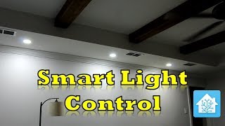 Smart Light Control from the Wall with RGBW Downlights and 3 Way Dimmers [upl. by Rotsen]