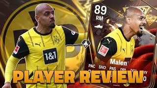 89 CENTURIONS DONYELL MALEN PLAYER REVIEW  FC 25 ULTIMATE TEAM [upl. by Anahsit]