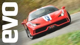 Ferrari 458 Speciale  evo FIRST DRIVE [upl. by Eniamrej]