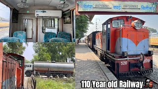 Narrow Gauge Train Journey in Gujarat  Bilimora  Waghai Passenger  110yr old Railway line  ZDM5 [upl. by Nyleuqcaj]