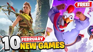 10 New Games February 2 FREE GAMES [upl. by Aelegna]