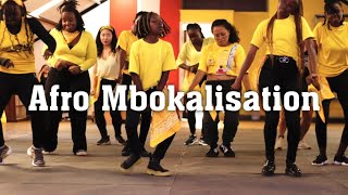 Afara Tsena  Afro Mbokalisation  Chiluba Dance Class chilubatheone [upl. by Pansie]