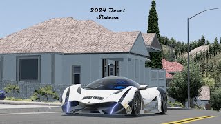 2024 Devel Sixteen test drive BeamNG [upl. by Dacia]