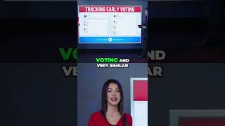 How Early Voting Trends Are Shifting in 2024 kamala politics trump trending [upl. by Montanez]