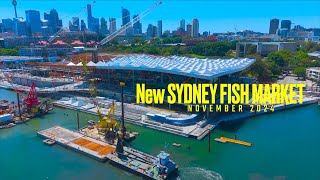 New Sydney Fish Market looks Awesome November 2024 Australia [upl. by Annairt]