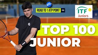 Playing Against The 93 Junior Player In The World  Road To 1 ATP Point [upl. by Bigner]