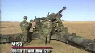 M198 155mm Towed Howitzer [upl. by Cirdla]