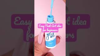 Nail Art for beginners Easy flame design using Kiara Sky NEW Gel Art Collection [upl. by Atela]