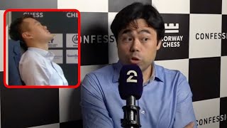 Hikaru Nakamura on Ding Liren [upl. by Nnairret]