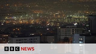 Israel has hit Tehran and other sites in Iran with retaliatory air strikes  BBC News [upl. by Enilhtak]