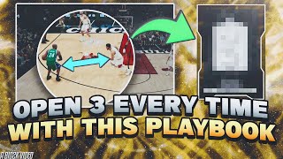 THIS PLAYBOOK WILL GIVE YOU AN OPEN 3 EVERY TIME BEST OFFLINE PLAY TO USE NBA 2K22 MYTEAM [upl. by Beverlie]