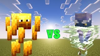 Blaze VS BreezeMinecraft Mob Battle [upl. by Neiluj39]