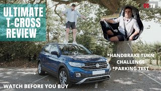 Volkswagen TCross 2020 SUV Review NEARLY CRASHED [upl. by Ikcin]