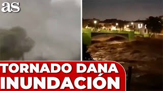 El BRUTAL TORNADO que arrasó VALENCIA y la consecuente CRECIDA de los RÍOS [upl. by Albur768]