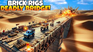 Race Across a Deadly Bridge in Brick Rigs [upl. by Gian]