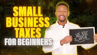 Small Business Taxes for Beginners amp New LLC Owners [upl. by Luwana256]