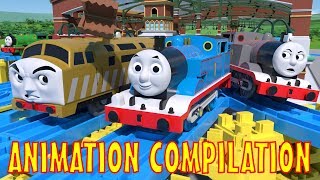 TOMICA Thomas and Friends Animation Compilation Short 3951 inc Unstoppable Timothy and more [upl. by Mussman233]