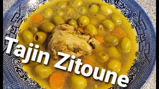 Algerian Chicken with olives Tajine Zitoune English Version [upl. by Borries]