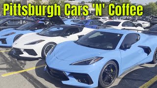 Pittsburgh Cars N Coffee  August 24th 2024 mclaren ferrari lamborghini [upl. by Fortune]