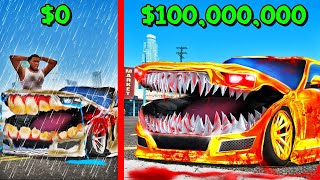 Upgrading FRANKLINS CURSED CAR To RICH In GTA 5 Mods [upl. by Shelburne792]