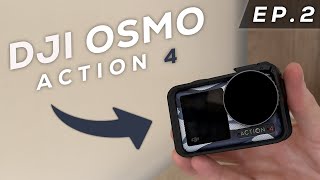 Motovlogging with the DJI Osmo Action 4  My Settings  EP 2 [upl. by Yregerg]