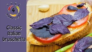 Bruschetta recipe  Italian cuisine from Cook4yourselfcom [upl. by Alcina602]