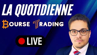 La Quotidienne Bourse Trading 🔴 25 Septembre 2024 25092024 [upl. by Abbottson421]