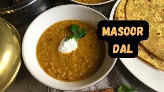 How To Make Dal  Red Lentil CurryMasoor Dal [upl. by Ariadne]