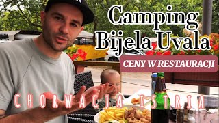 Camping Bijela Uvala  Ceny w restauracji  ocena [upl. by Postman]