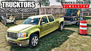 Mobil Pickup Hilux Gold Gandeng Buldozer Proyek Ngebut  TRUCK SIMULATOR  4K 60FPS  PS5 [upl. by Mart]