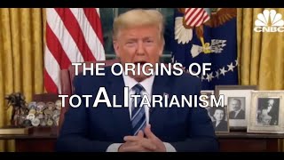 The Origins of Totalitarianism A Reading by Donald Trump [upl. by Hareehat]