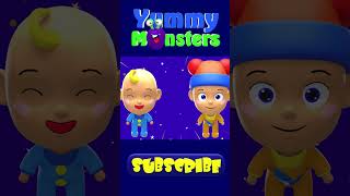 Head Shoulders Knees amp ToesExercise Song For Kids with YummyMonsters Nursery Rhymes amp Kids Songs🎵 [upl. by Osber]