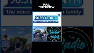 The Radio Addicts Full Interview on BOLTONFM With Reble Ratch [upl. by Avan]