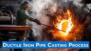 How Ductile Iron Pipe Is Made [upl. by Cristy]