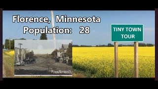 tiny town tour florence minnesota [upl. by Gardol151]