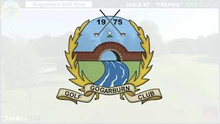 Aerial flyover of Gogarburn Golf Course [upl. by Aikkan438]