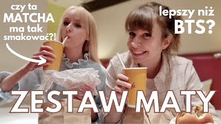 ZESTAW MATY  czy Matcha Latte w Korei też tak smakuje  Zestaw BTS lepszy niż Zestaw Maty TEST [upl. by Berne]