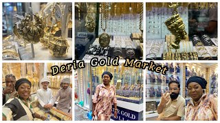 DUBAI GOLD SHOPPING DEIRA GOLD MARKET DIFFERENT PRICES AND PIECES deria gold dubai shopping [upl. by Kovacs261]